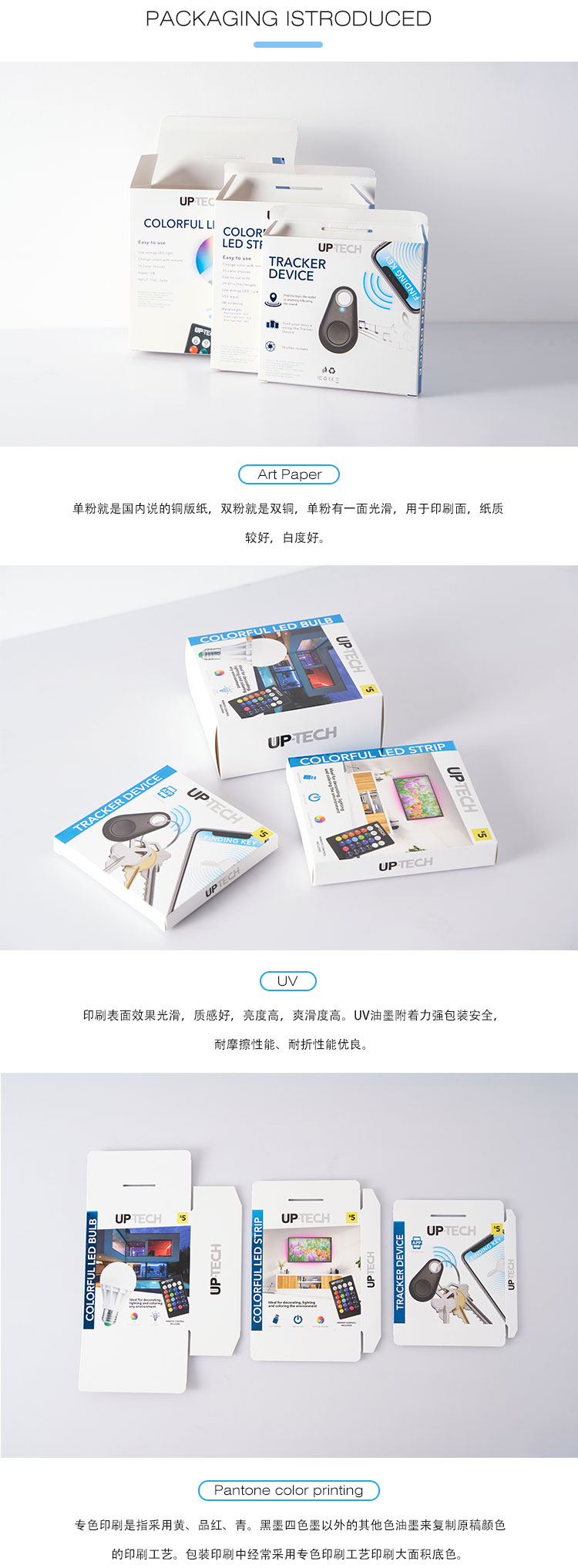 Full Colors Printing Wholesale Custom Color Paper Packaging Box