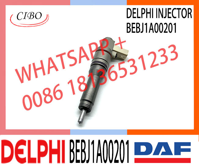 High quality Common Rail Injector BEBJ1A00001 BEBJ1A00101 BEBJ1A00201 For DAF CF85/XF105 12.9 d BEBJ1A05001