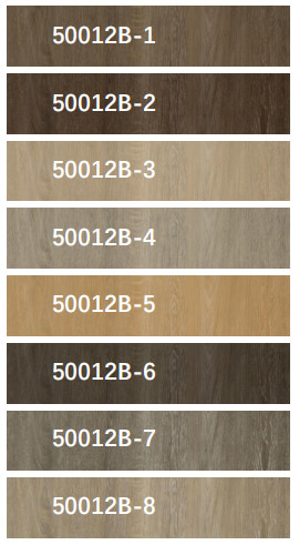 Antibacterial 4mm SPC Flooring Living Room Recyclable Thermal Insulation Silver Oak GKBM DG-W50012B