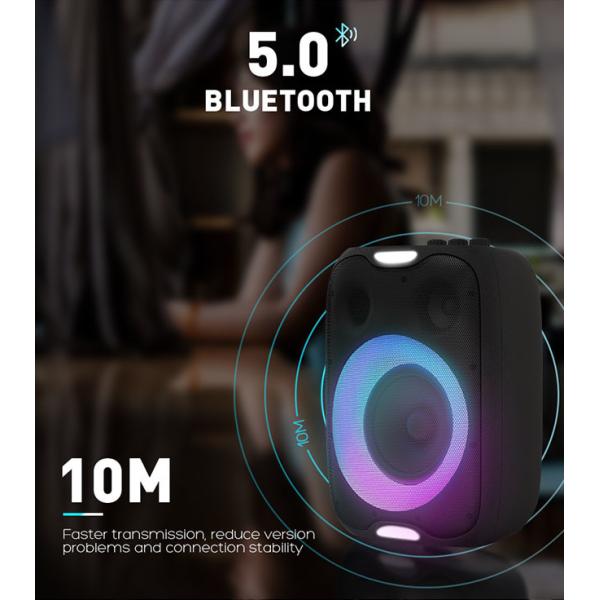Portable V5.3 Bluetooth Outdoor Party Speaker 4Ω For Music Wireless Strong Broadcast Connection