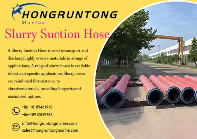 152mm Slurry Suction Pipe Oil Resistant Variants Low Noise During Operation Non Toxic Materials