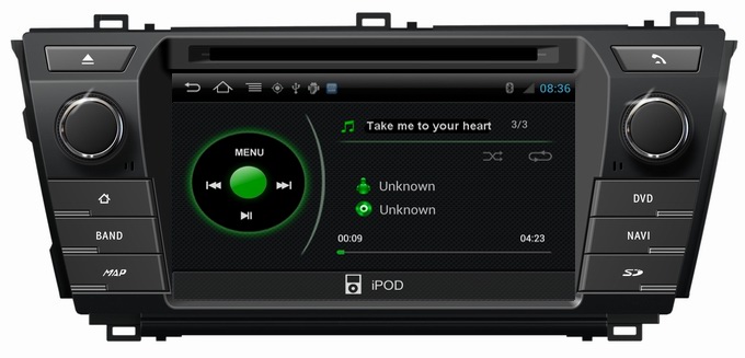 Ouchuangbo 7"In Dash Touch Screen Android 4.0 for Toyota Corolla 2013-2014 GPS Radio S150 System OCB-307C