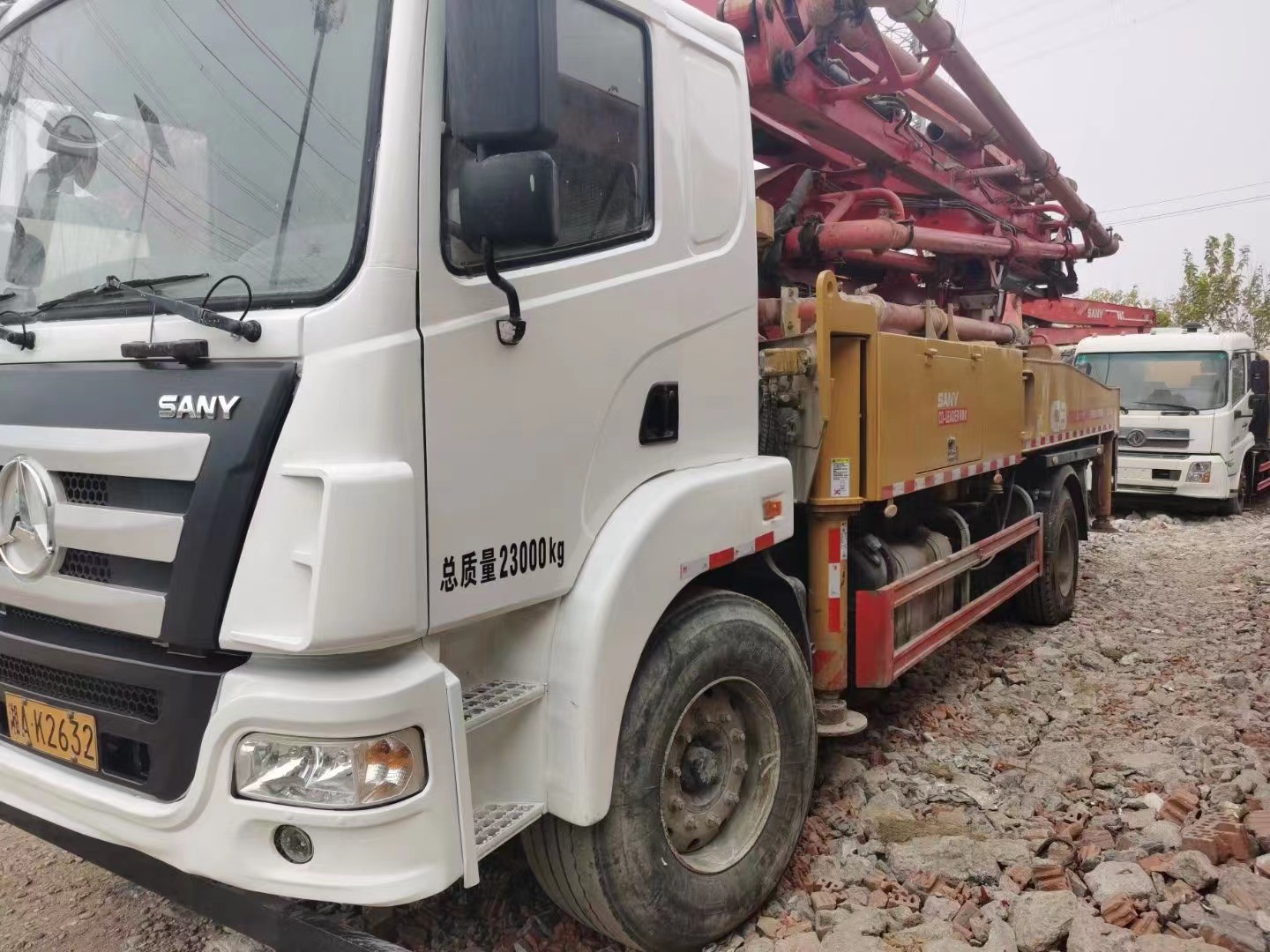 2019year SANY Concrete Pump Mixer Truck Used 37M SYM5230THB 370C-8A