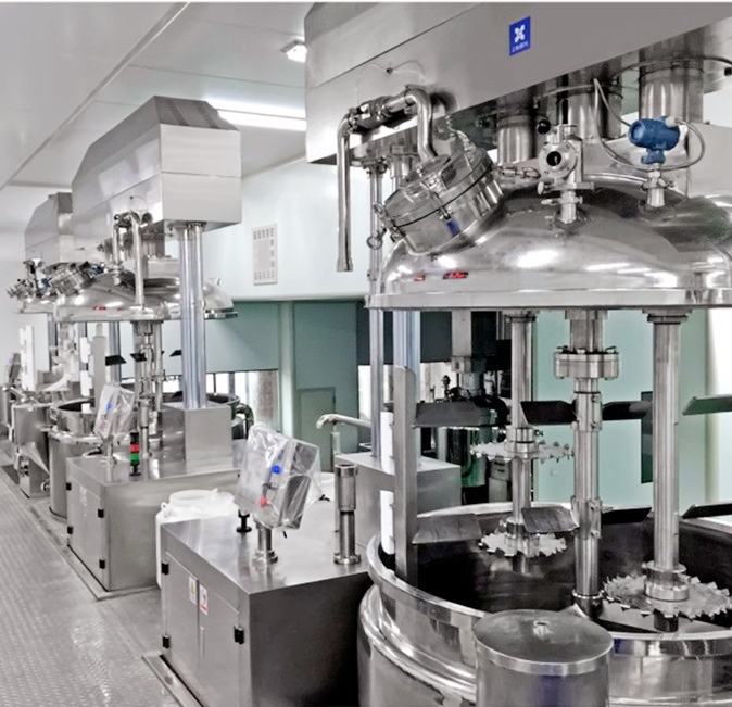 36 kW 840L Toothpaste Manufacturing Machine Mixer
