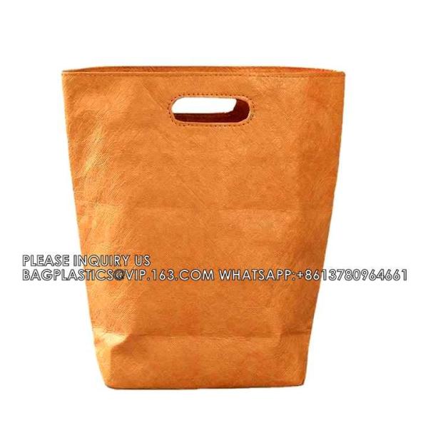 Tyvek DuPont Paper Vintage Kraft Paper Outgoing Shopping Handbag Printed LOGO