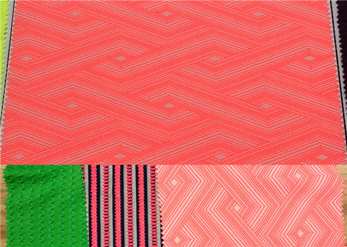 Wefting Knit Recycled Swimwear Fabric Super Stretch Fiber Screen Printing