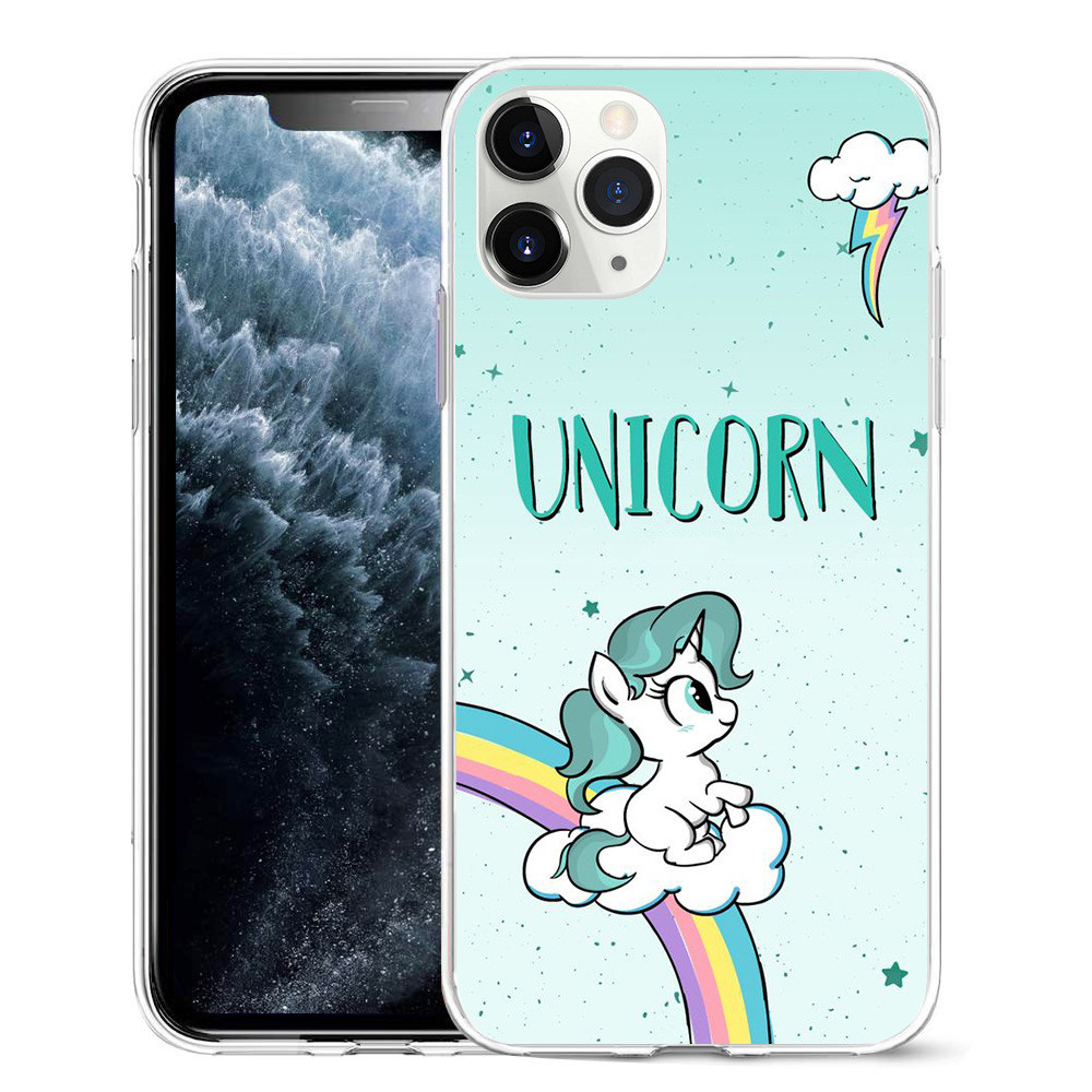 Lovely Phone Cases Unicorn Animal Cell Phone Covers Anti Fingerprint