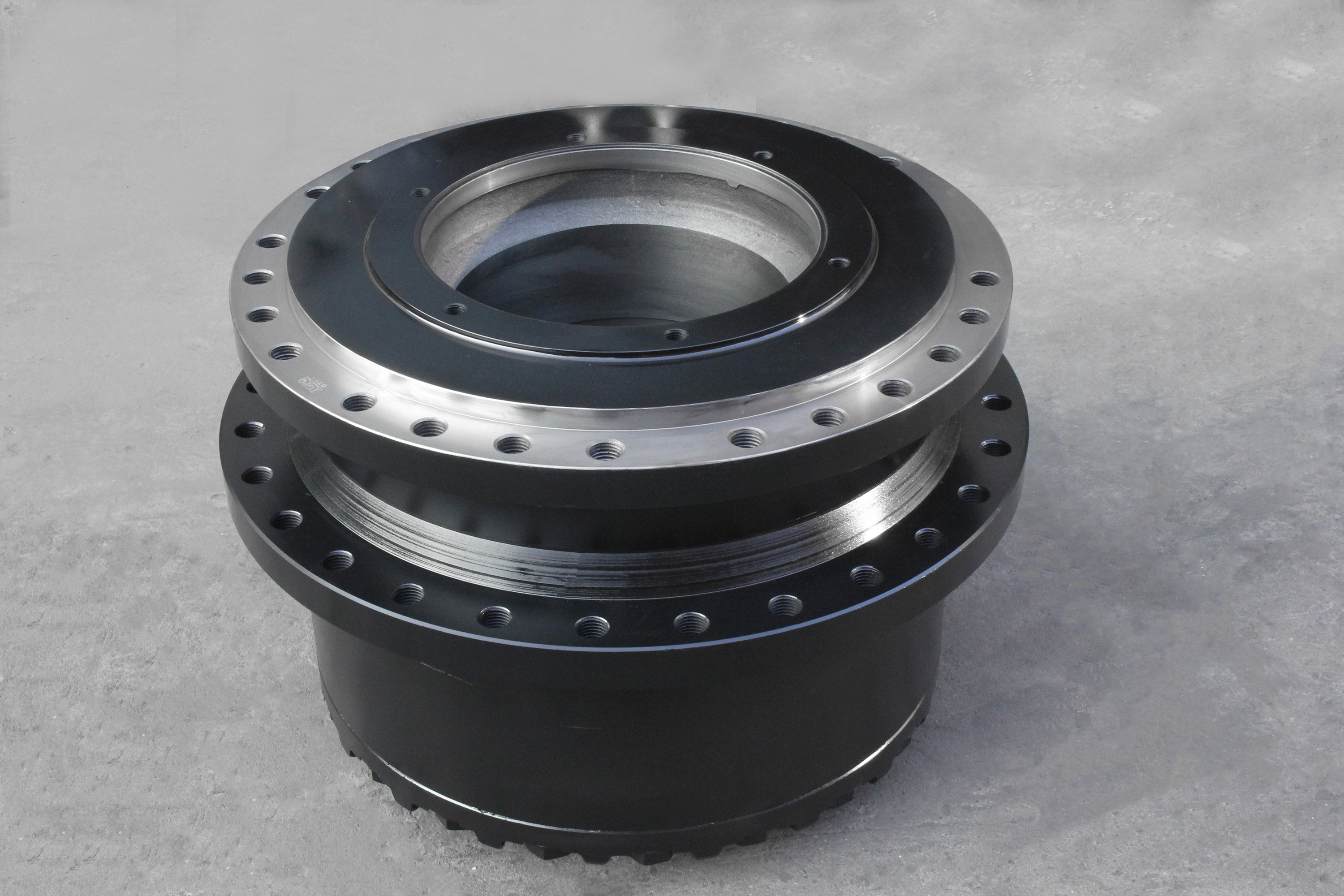 E390F Steel Polished Excavator Travel Gearbox With Motor Spare Part 455-2772 455-2775