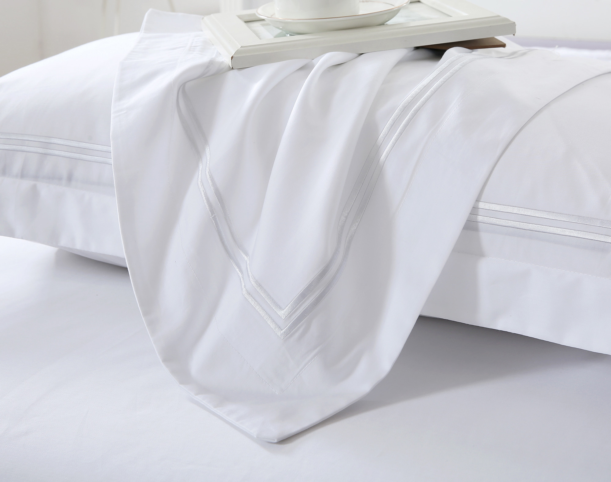 High Density Home Textile Products 100 Cotton Bedding Sets SGS Approval