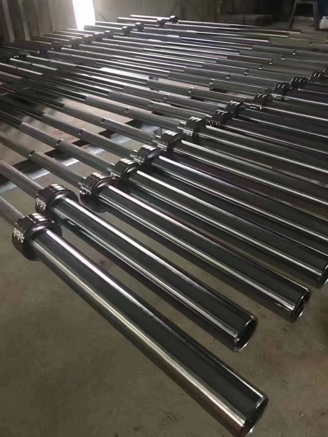 Gym Equipment Commercial Use Power Weightlifting Fitness Straight Steel Barbell Bar