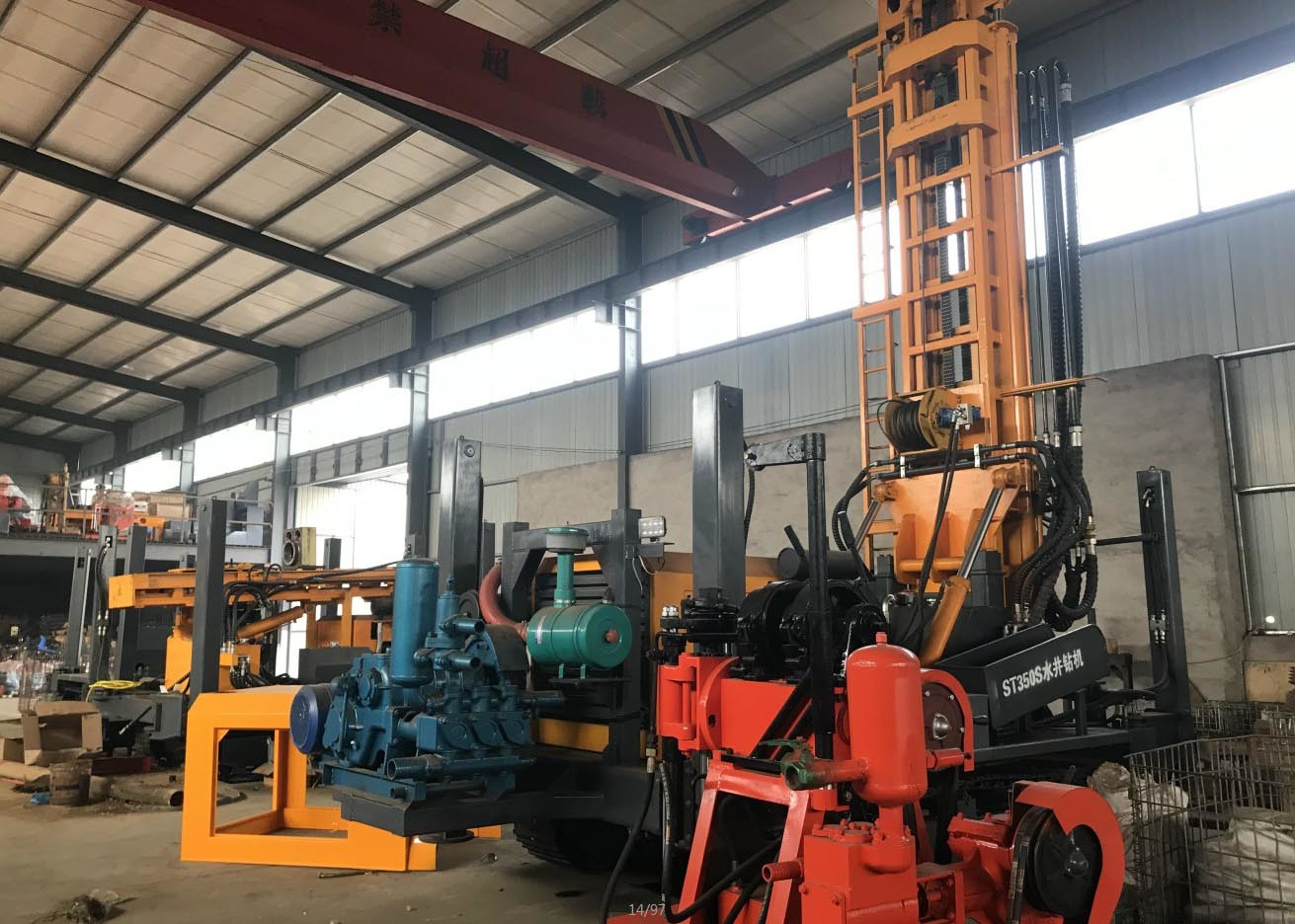St 300 Meters Customized Iso Portable Well Drilling Equipment