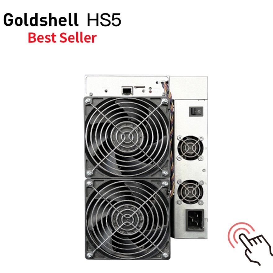 5400mH/S Litecoin Miner 2700W Goldshell HS5 HNS SC Mining