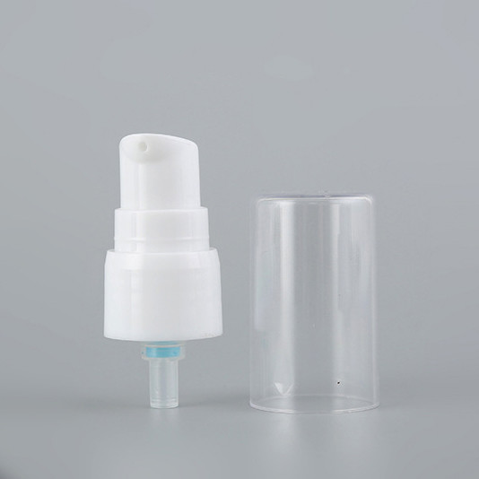 Plastic Press Makeup Water Perfume Fine Mist Sprayer Head Translucent Half Cover