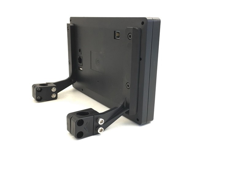 Taxi Headrest Touch Advertising Screen with Content Management System