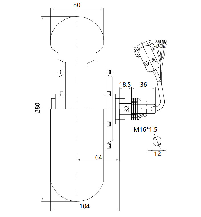 IP65 AGV Mecanum Wheel