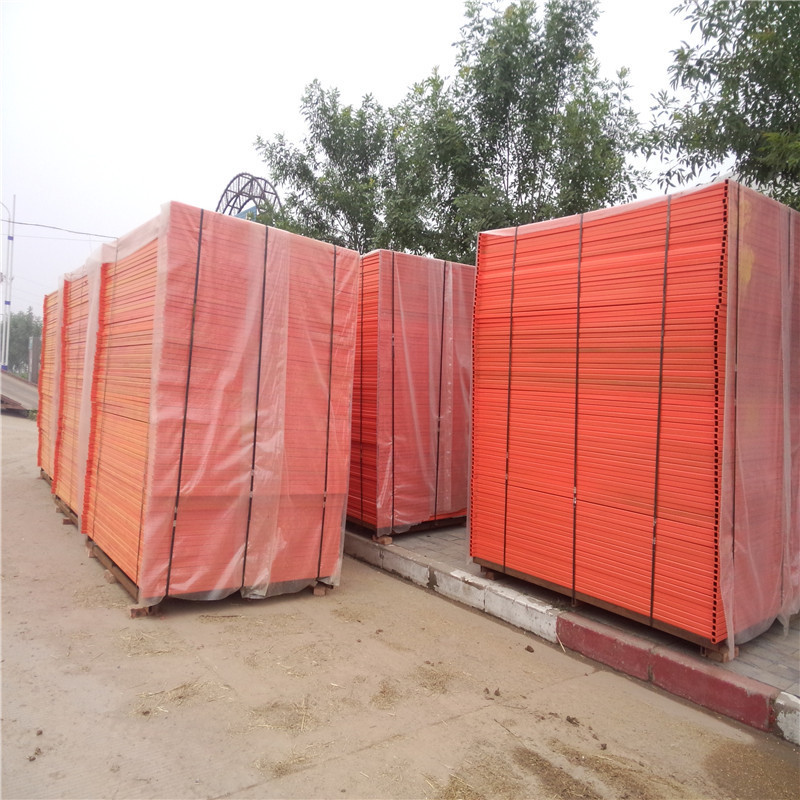 2mm Temporary Chain Link Fence 2m 2 Folds Galvanized