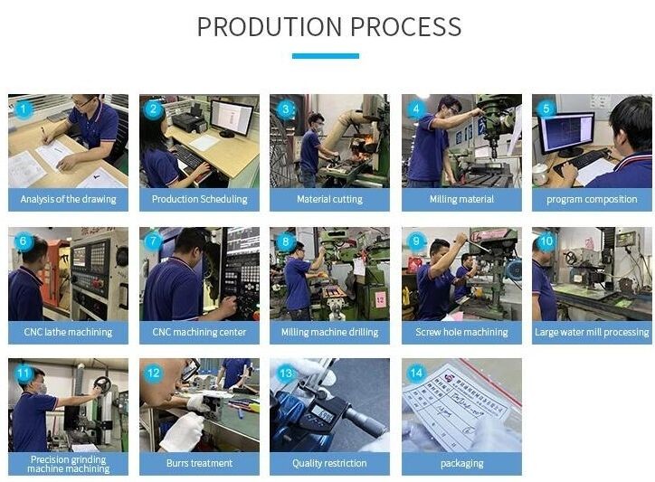 Milling Turning CNC Machinery Parts Metal Cnc Machining Aluminum Parts