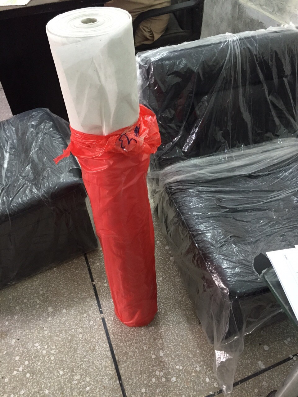 Chemical Bond Nonwoven Embroidery Backing Stabilizer with Recycled Cotton and Viscose