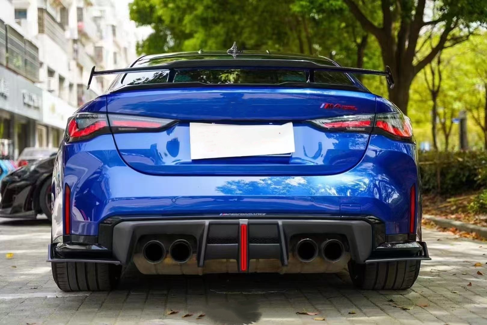 G82 M4 Bmw M4 Body Kit F82 Front Lip G80 M3 Side Skirts Carbon Fiber Diffuser