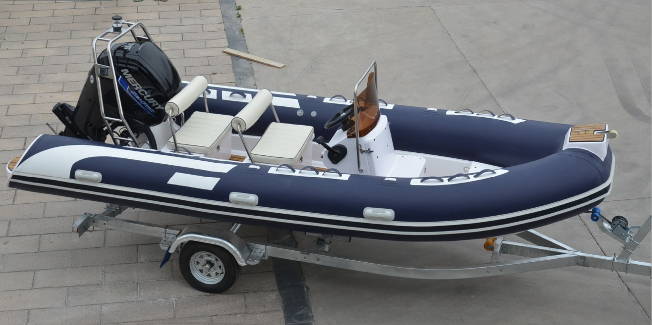 2022 new model 17ft orca hyplaon beautiful style stand console and seat rib520A