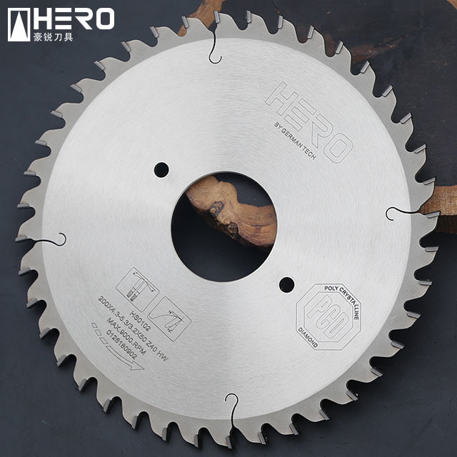Diamond Panel Custom Saw Blades Long Sevice Life For Laminated Board Cutting