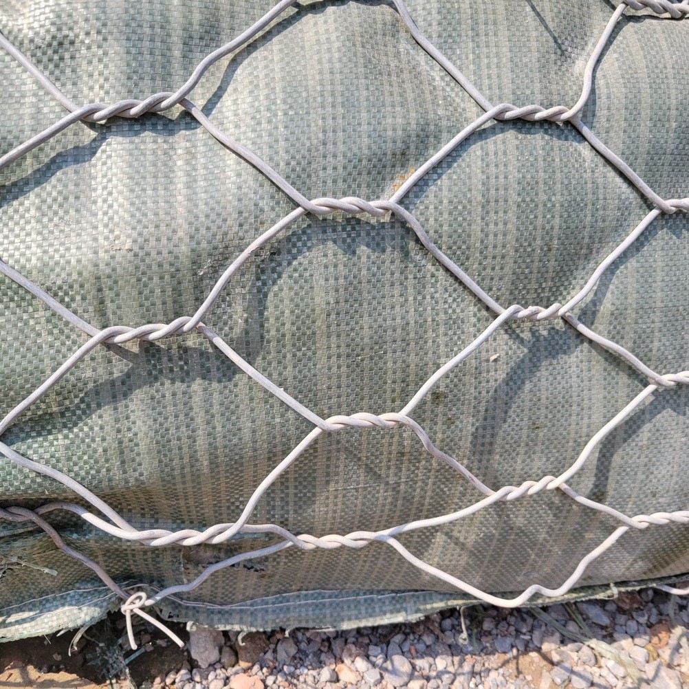 Durable Wire Basket Retaining Wall Heavy Zinc Coated 2m X 1m X 1m