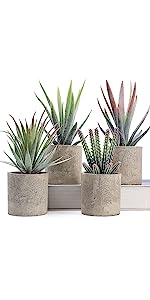 4 PCS Fake Plants