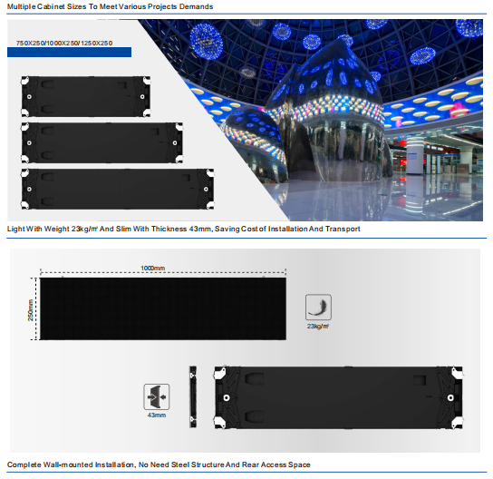 IP20 Indoor LED Video Wall Ultra Thin For Definition Display P1.9 P2.6 P3.9