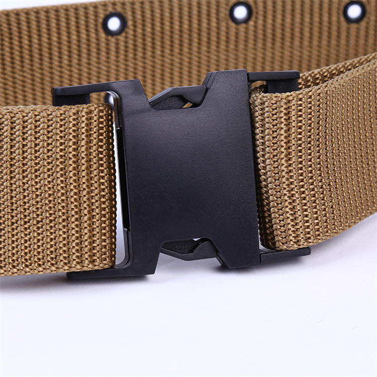 Tactical Polypropylene Fabric Web Belt 5.5cm Plastic Hiking Army Acu Belt