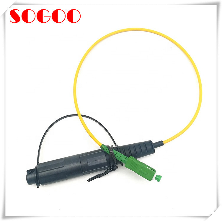 Waterproof SC/APC- MINI SC/APC Fiber Optic Connectors Outdoor FTTA Patch Cord 5.0 Mm Wire Diameter