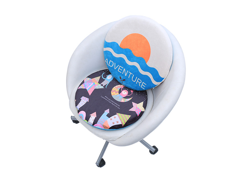 Removable Milliard Decorative Cushions Pillows , Cover Chair Pad Leisure Memory Foam Seat Cushion