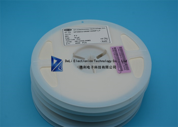 SFI0603-050E100NP-LF Chip Resistor SMD 1608 Varistor RoHs Certificate AC ESD / SFI / TVS