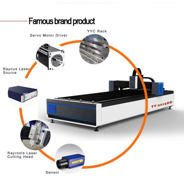 Industrial Fiber Laser Cutting Machine for Shipbuilding Industry