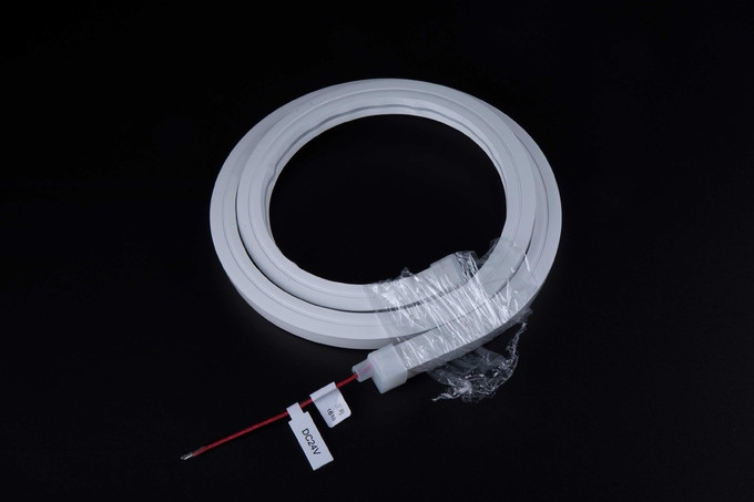 16*16mm Silicone Neon Strip Ip67 Ip68 12w/M Top Bend 24v Neon Rope Light Strip