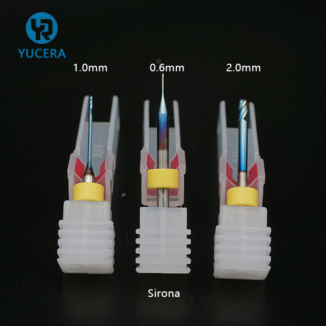 YUCERA 45mm Diamond Coated Dental MIlling Burs