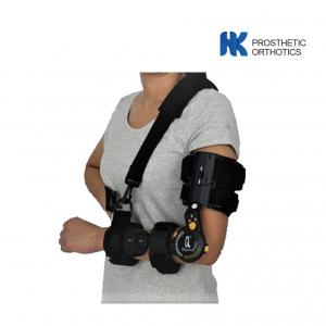 China One Size Black Hinged ROM Elbow Brace With Sling on sale