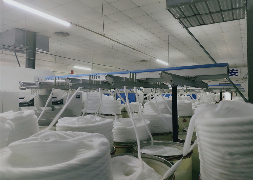 Overlock Use Spun Polyester Yarn 50/3 Hairless Spinning Yarn