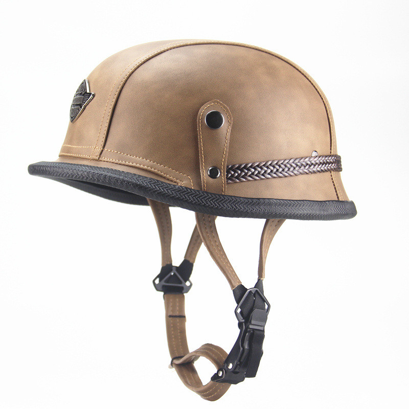 Wholesale and OEM Vintage Motorcycle Helmet High Quality Open Face Helmet Half Face Motorbike Helmet