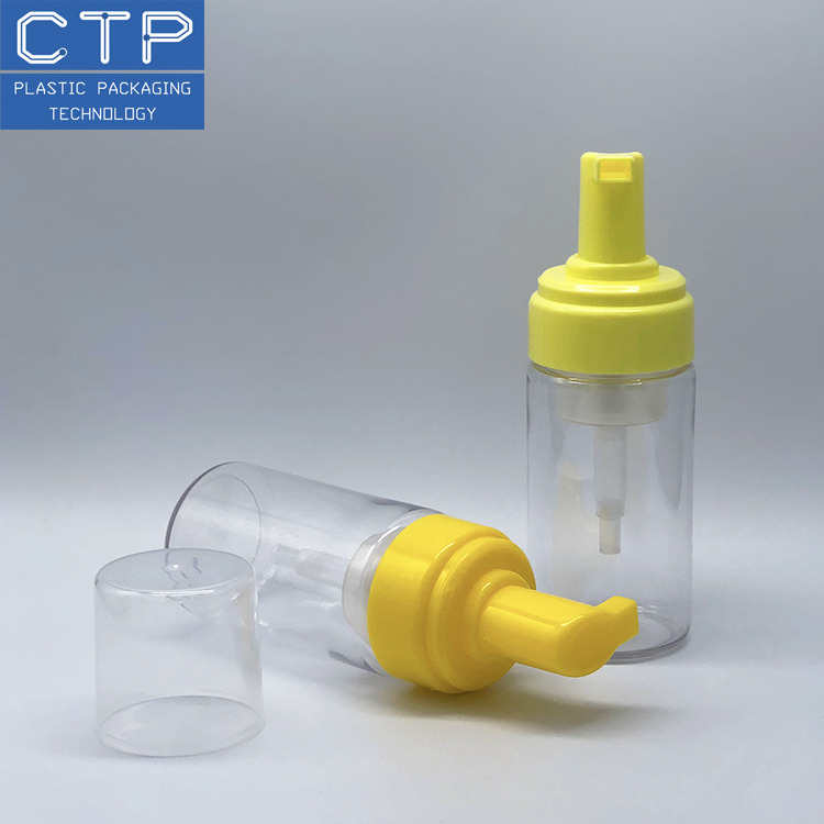 1.2cc Foam Pump For Consistent Dispensing 43/410 Transparent Tube Overcap Lock Way