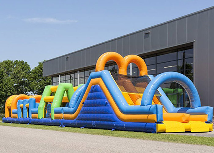 Mega Inflatable Obstacle Courses Bouncy Castles For Kids Adults