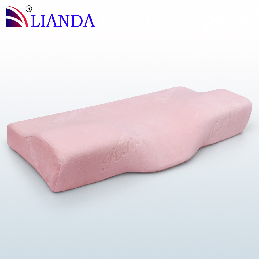 Visco Elastic Memory Foam Pillow For Neck And Head Massage Cover Machine Washable