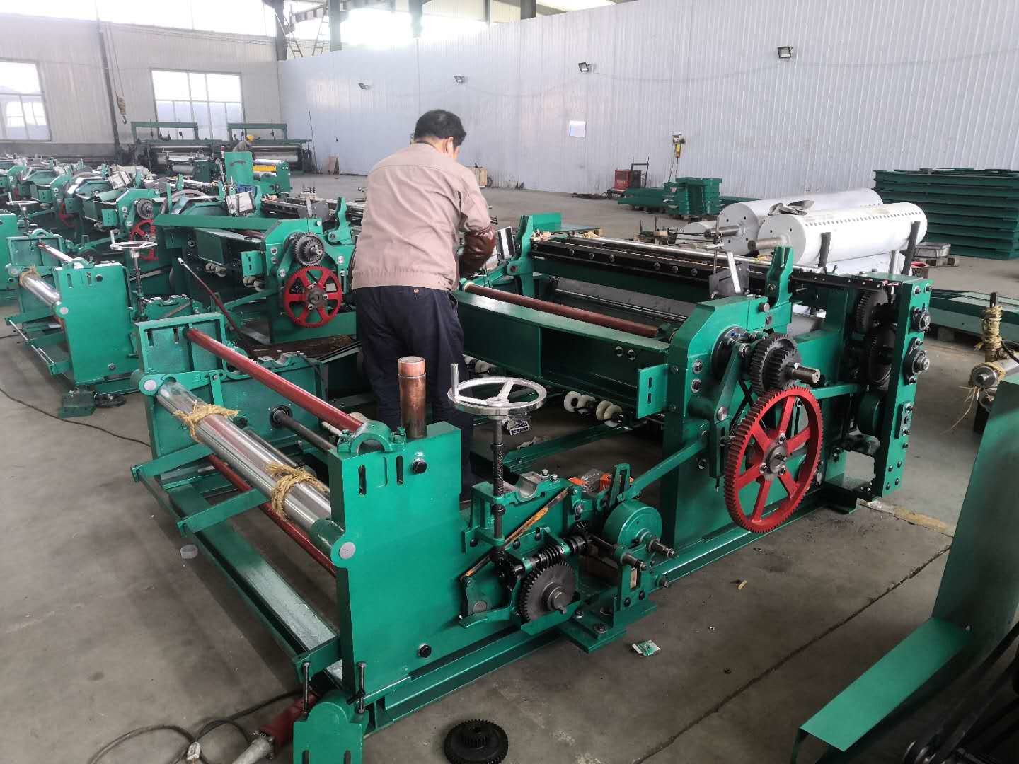 Numerical Control Wire Net 1mm Shuttleless Weaving Machine