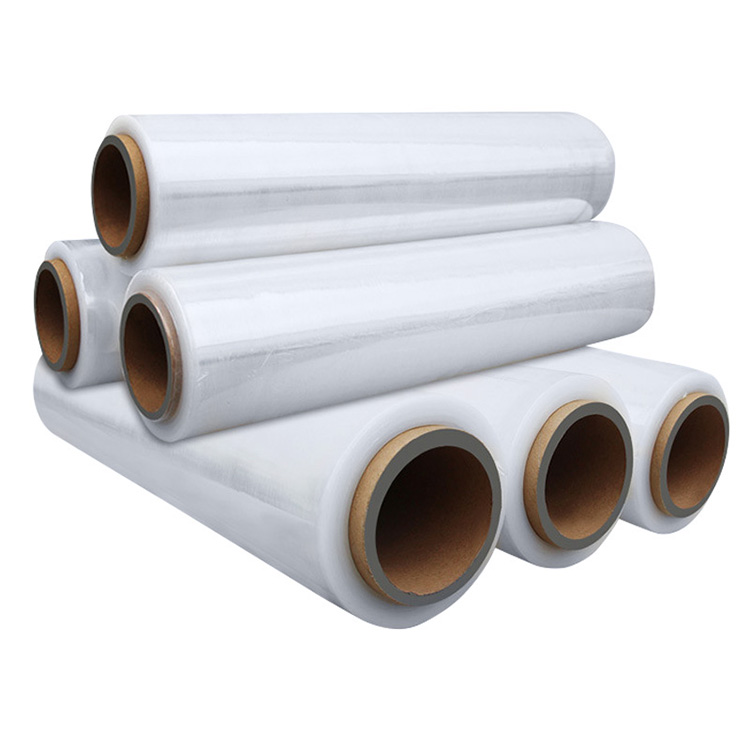 PVC/PE/PET Transparent Plastic Packaging Stretch Film Biodegradable LLDPE Stretch Wrap Film
