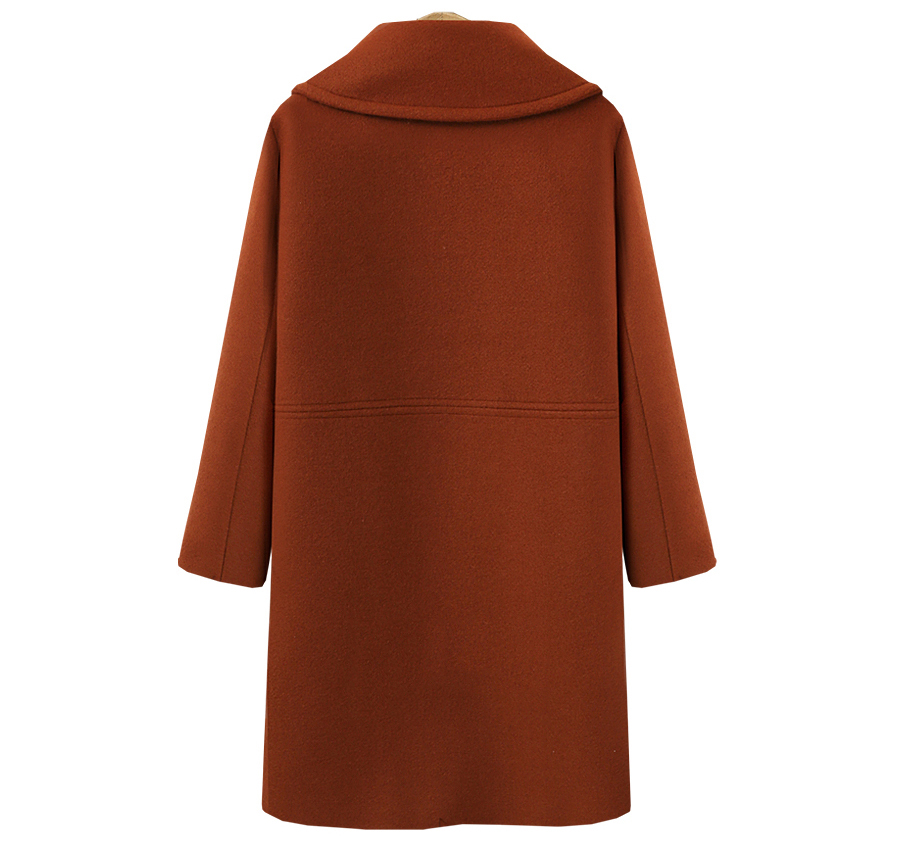 Custom long woolen overcoat/coat/winderbreaker women suit