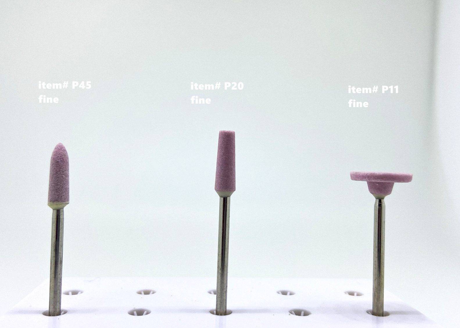 Mounted Points Diamond Grinding Stones Pink Aluminum Oxide Corundum