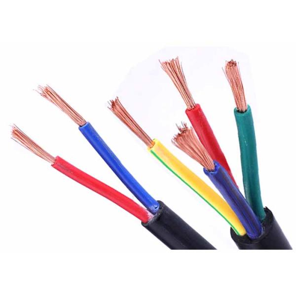 Flexible Copper Conductor PVC Insulated Wire Cable 0.5mm2 - 10mm2 Cable Size Range