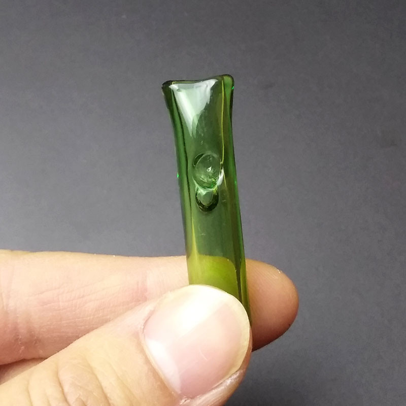 2mm Thick Reusable Glass Filter Tips For Tobacco Dry Herb Rolling Papers