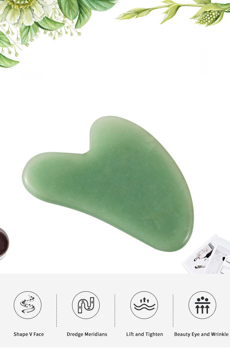 Smooth Wrinkle Blood Circulation Jade Massage Roller