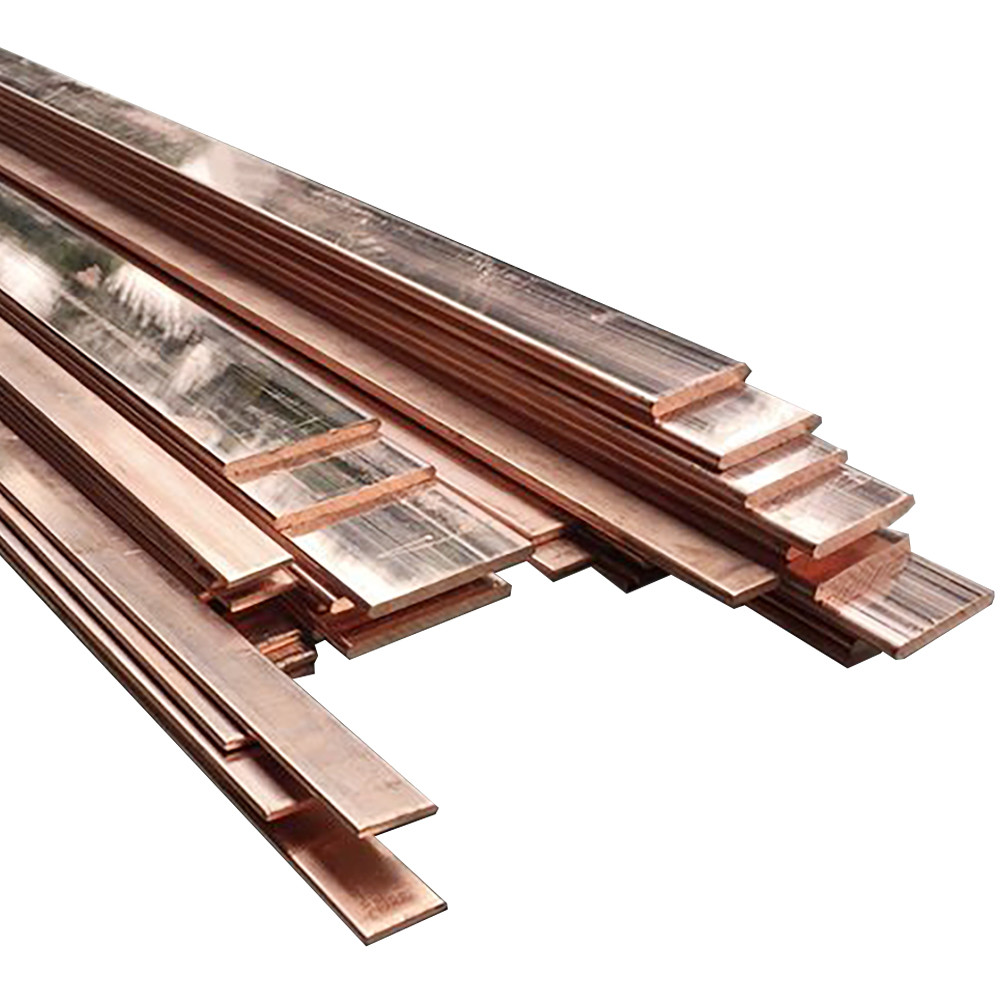 CuBe2 H70 Brass And Copper Bar Brush Mirror Beryllium Copper Flat Bar 20-60mm
