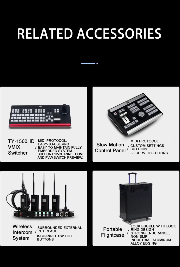 VMIX Streaming Software Professional LCD Screen Facebook Stream Broadcast Machine